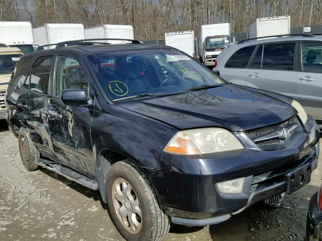 2HNYD18872H514900 - 2002 ACURA MDX TOURIN BLACK photo 1