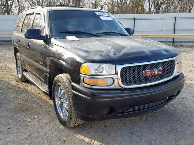 1GKEK63U86J148034 - 2006 GMC YUKON DENA BLACK photo 1