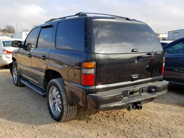 1GKEK63U86J148034 - 2006 GMC YUKON DENA BLACK photo 3