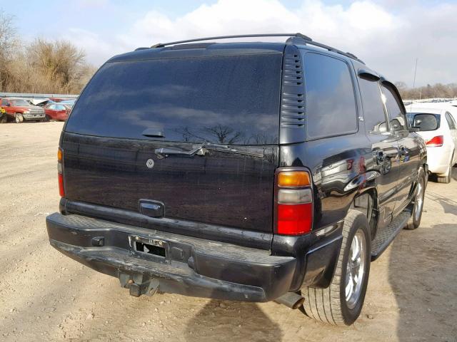 1GKEK63U86J148034 - 2006 GMC YUKON DENA BLACK photo 4