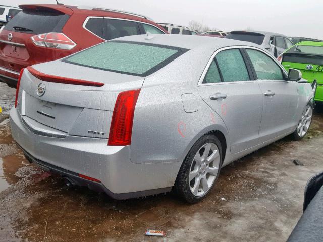 1G6AA5RX9D0156058 - 2013 CADILLAC ATS SILVER photo 4