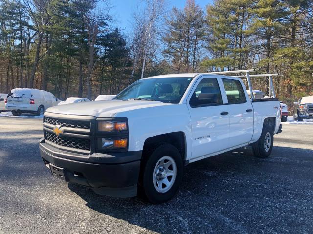 3GCUKPEH5EG290399 - 2014 CHEVROLET SILVERADO WHITE photo 1