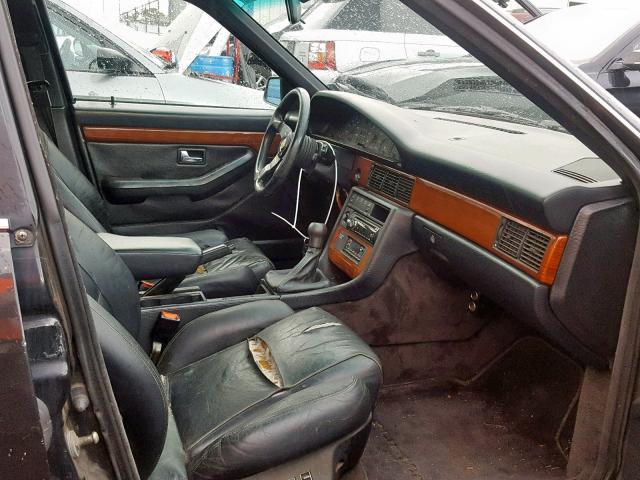 WAUHE5448MN018413 - 1991 AUDI 200 QUATTR GRAY photo 5