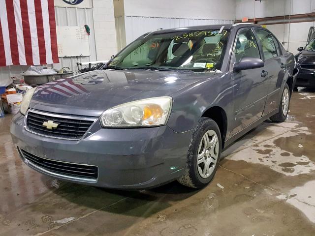 1G1ZS58F68F126758 - 2008 CHEVROLET MALIBU LS Gris photo 2