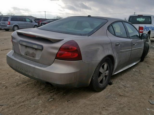 2G2WP552461198578 - 2006 PONTIAC GRAND PRIX BROWN photo 4