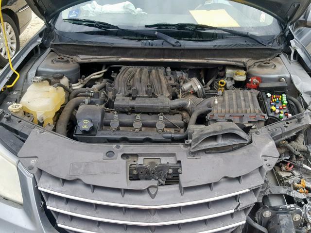 1C3LC56RX8N295702 - 2008 CHRYSLER SEBRING TO SILVER photo 7