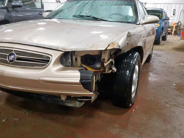 2G4WB52K641183359 - 2004 BUICK REGAL LS GOLD photo 10