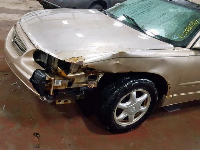 2G4WB52K641183359 - 2004 BUICK REGAL LS GOLD photo 9