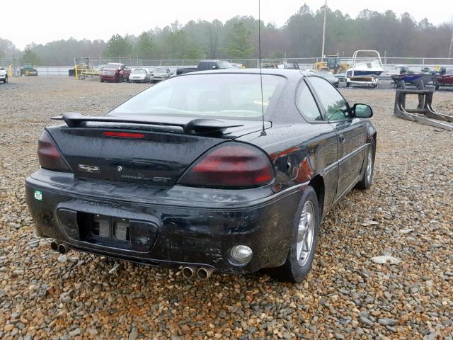 1G2NV12E72C140820 - 2002 PONTIAC GRAND AM G BLACK photo 4