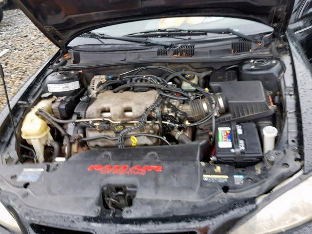 1G2NV12E72C140820 - 2002 PONTIAC GRAND AM G BLACK photo 7