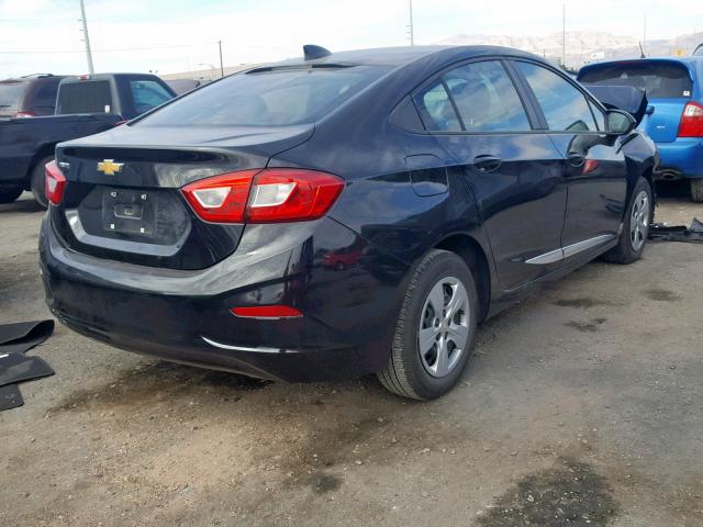 1G1BC5SM4J7204623 - 2018 CHEVROLET CRUZE LS BLACK photo 4