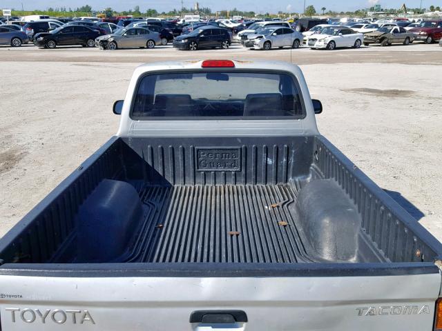 5TENL42N21Z862179 - 2001 TOYOTA TACOMA SILVER photo 6