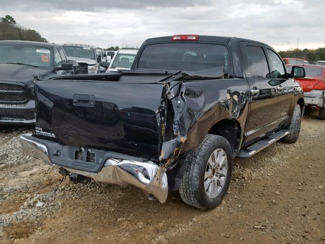 5TFFY5F15BX112917 - 2011 TOYOTA TUNDRA CRE BLACK photo 4