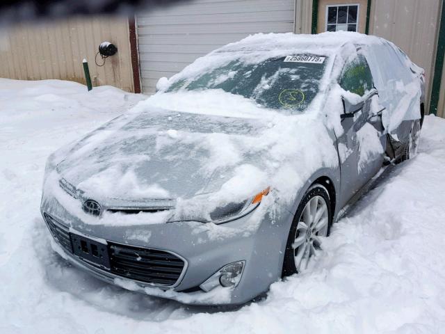 4T1BK1EB6FU162537 - 2015 TOYOTA AVALON XLE SILVER photo 2