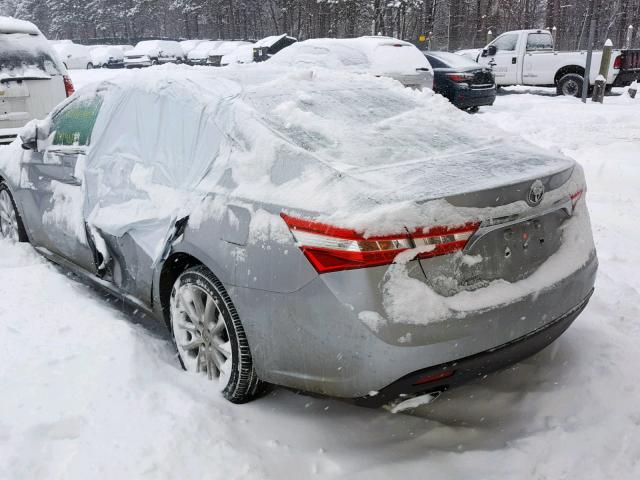 4T1BK1EB6FU162537 - 2015 TOYOTA AVALON XLE SILVER photo 3