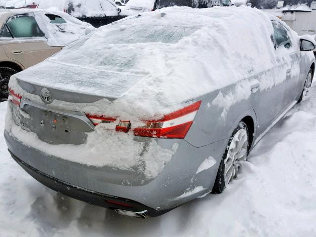 4T1BK1EB6FU162537 - 2015 TOYOTA AVALON XLE SILVER photo 4