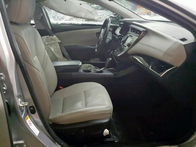 4T1BK1EB6FU162537 - 2015 TOYOTA AVALON XLE SILVER photo 5