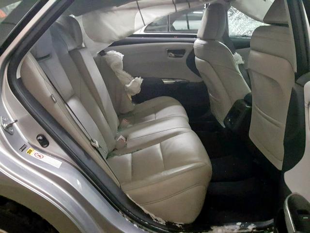 4T1BK1EB6FU162537 - 2015 TOYOTA AVALON XLE SILVER photo 6