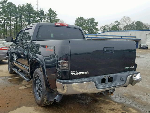 5TFDW5F12DX306370 - 2013 TOYOTA TUNDRA CRE BLACK photo 3