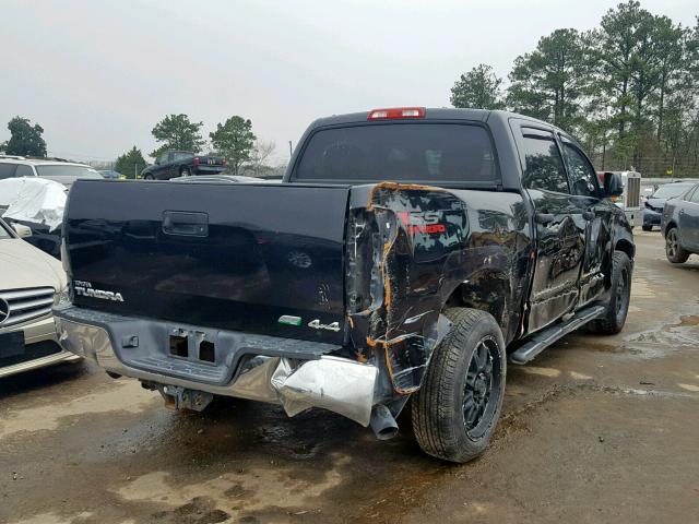 5TFDW5F12DX306370 - 2013 TOYOTA TUNDRA CRE BLACK photo 4