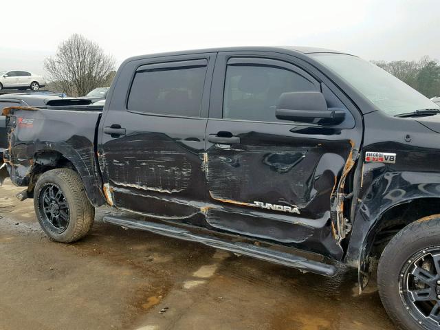 5TFDW5F12DX306370 - 2013 TOYOTA TUNDRA CRE BLACK photo 9