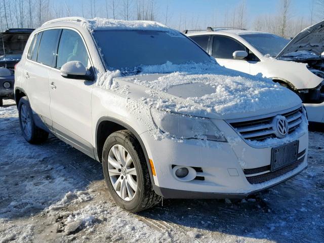 WVGBV75N19W000263 - 2009 VOLKSWAGEN TIGUAN SE WHITE photo 1