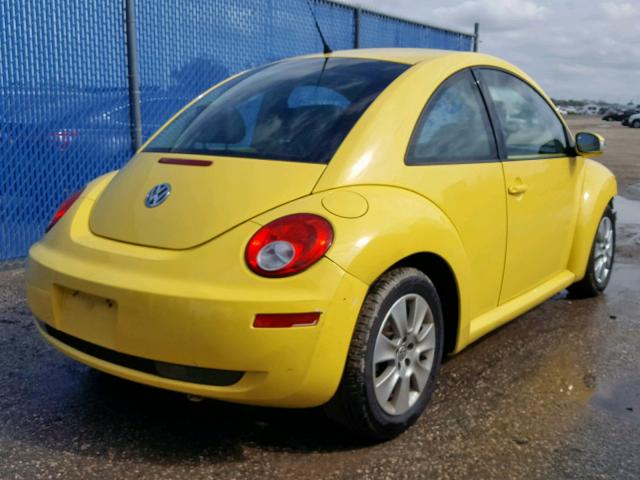 3VWPW31C18M507616 - 2008 VOLKSWAGEN NEW BEETLE Sarı foto 4