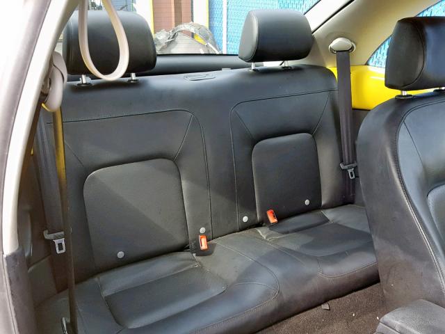 3VWPW31C18M507616 - 2008 VOLKSWAGEN NEW BEETLE Sarı foto 6