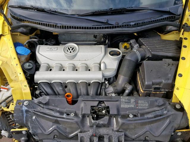 3VWPW31C18M507616 - 2008 VOLKSWAGEN NEW BEETLE Sarı foto 7