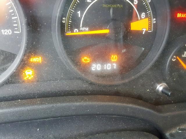 1C4NJDBB1ED756896 - 2014 JEEP COMPASS SP წითელი ფოტო 8