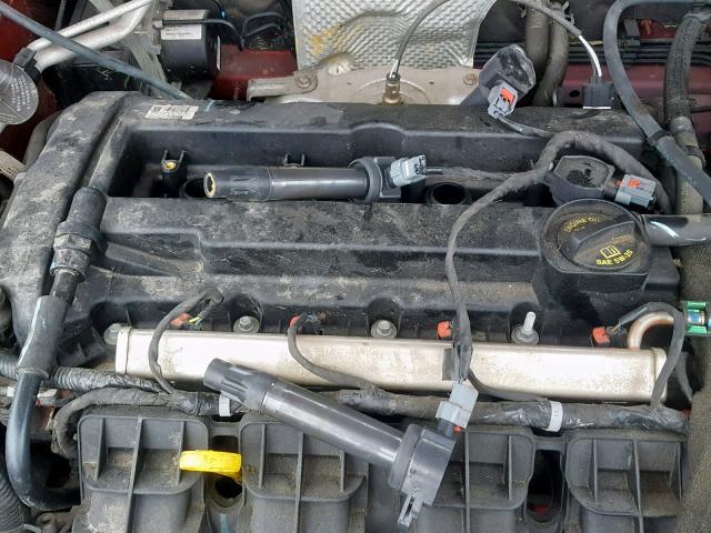 1C4NJDBB1ED756896 - 2014 JEEP COMPASS SP წითელი ფოტო 9