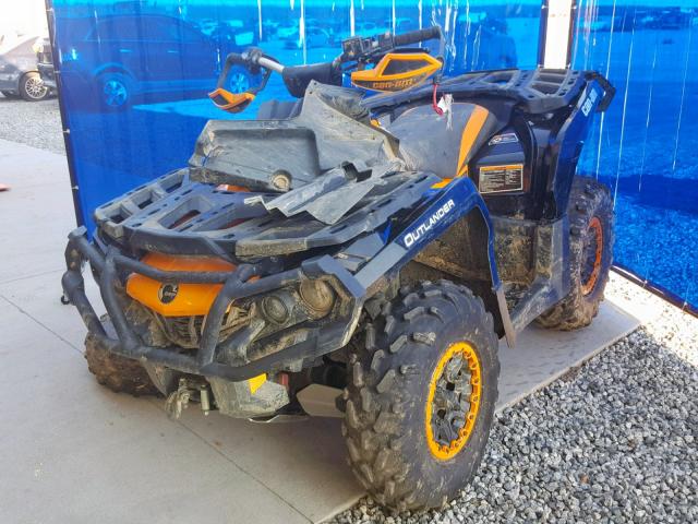 3JBLKAX25GJ000723 - 2016 CAN-AM OUTLANDER YELLOW photo 2