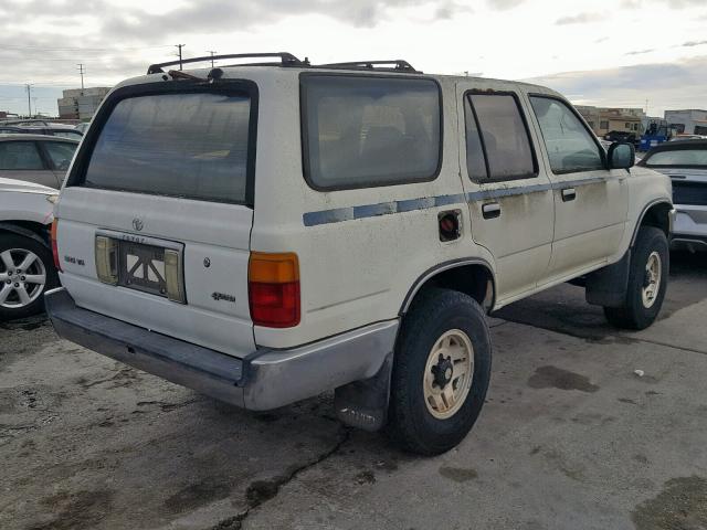 JT3VN39W6N8048647 - 1992 TOYOTA 4RUNNER VN WHITE photo 4