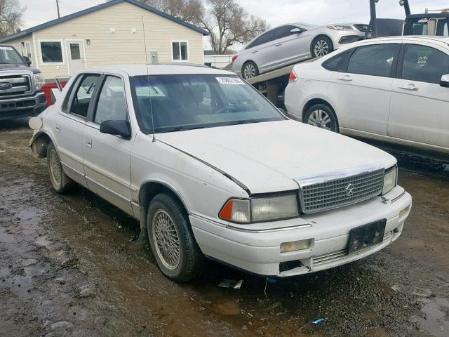 1P3XA7632LF777366 - 1990 PLYMOUTH ACCLAIM LX WHITE photo 1