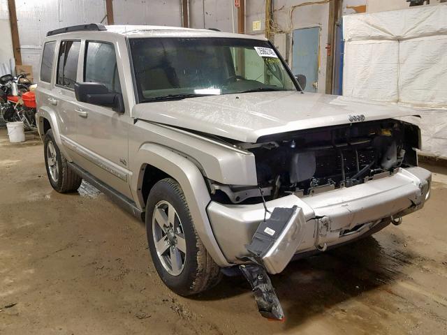 1J8HG48K86C366557 - 2006 JEEP COMMANDER TAN photo 1