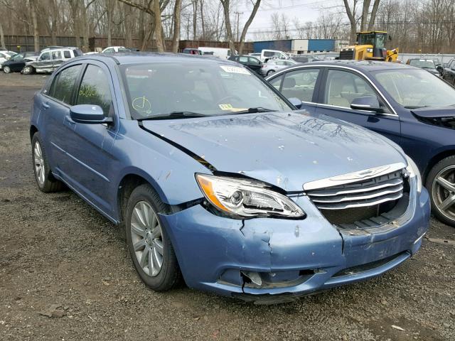 1C3BC1FG4BN539130 - 2011 CHRYSLER 200 TOURIN BLUE photo 1