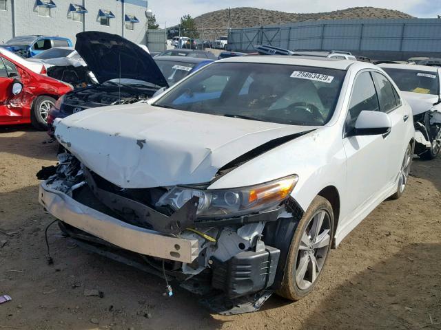 JH4CU2F88CC002798 - 2012 ACURA TSX SE WHITE photo 2