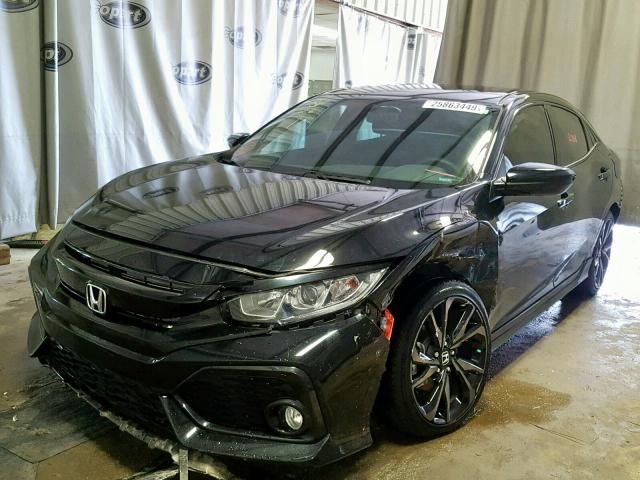 SHHFK7H47JU216353 - 2018 HONDA CIVIC SPOR BLACK photo 2