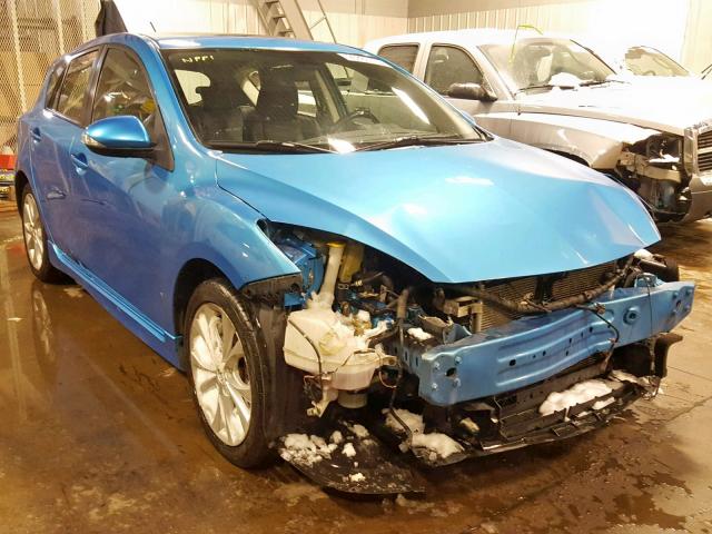 JM1BL1H50A1212804 - 2010 MAZDA 3 S BLUE photo 1