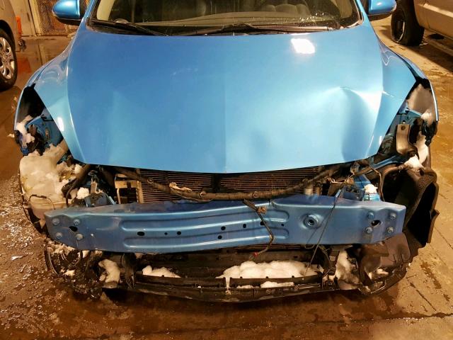 JM1BL1H50A1212804 - 2010 MAZDA 3 S BLUE photo 9