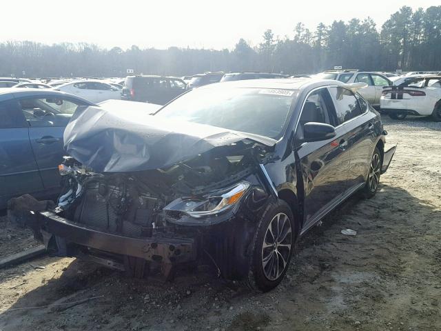 4T1BK1EB8JU272319 - 2018 TOYOTA AVALON XLE BLACK photo 2