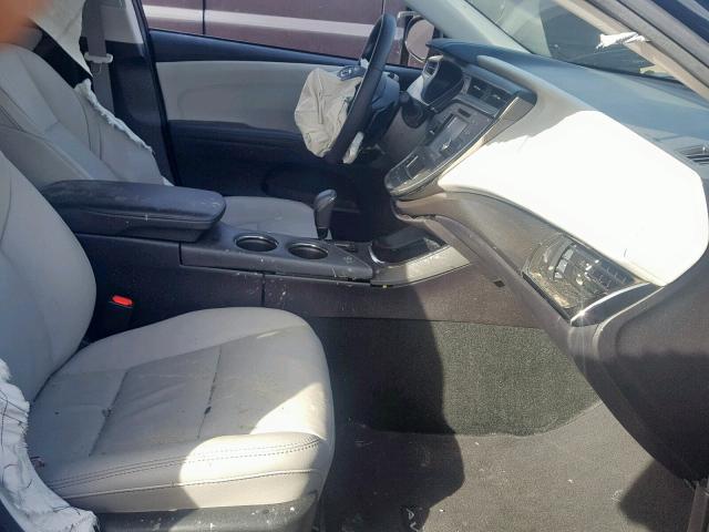 4T1BK1EB8JU272319 - 2018 TOYOTA AVALON XLE BLACK photo 5