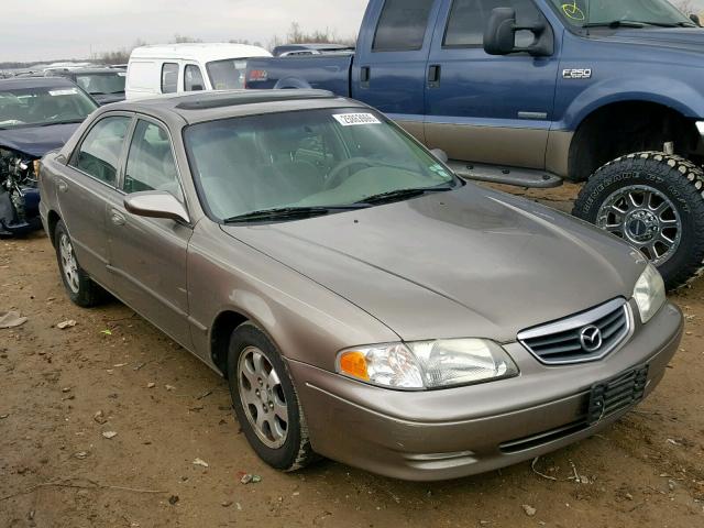 1YVGF22C515253314 - 2001 MAZDA 626 ES BROWN photo 1