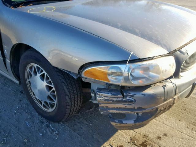 1G4HP52K134185954 - 2003 BUICK LESABRE CU TAN photo 9