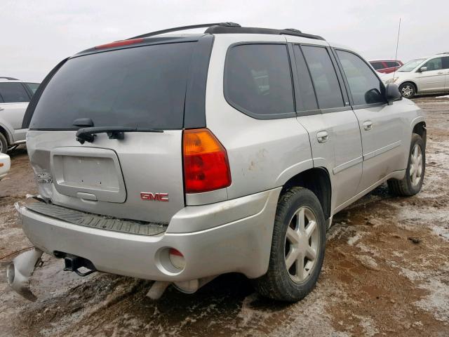 1GKDT13S482180910 - 2008 GMC ENVOY SILVER photo 4