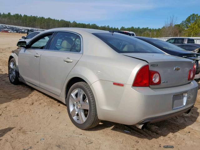 1G1ZD5E76BF168118 - 2011 CHEVROLET MALIBU 2LT GOLD photo 3