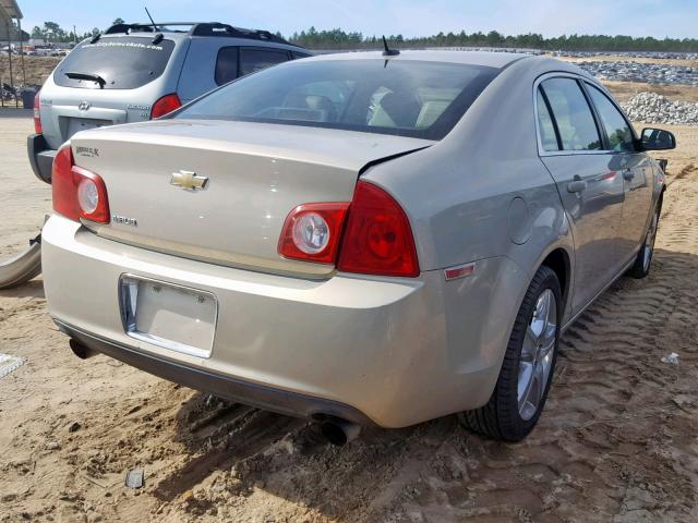 1G1ZD5E76BF168118 - 2011 CHEVROLET MALIBU 2LT GOLD photo 4