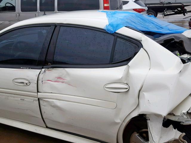 2G2WP522751191143 - 2005 PONTIAC GRAND PRIX WHITE photo 10