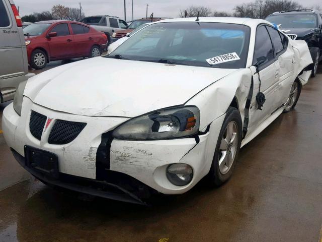 2G2WP522751191143 - 2005 PONTIAC GRAND PRIX WHITE photo 2