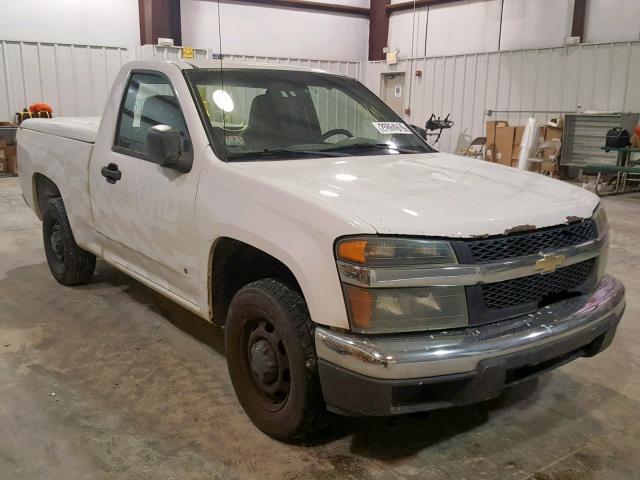 1GCCS149988219140 - 2008 CHEVROLET COLORADO WHITE photo 1